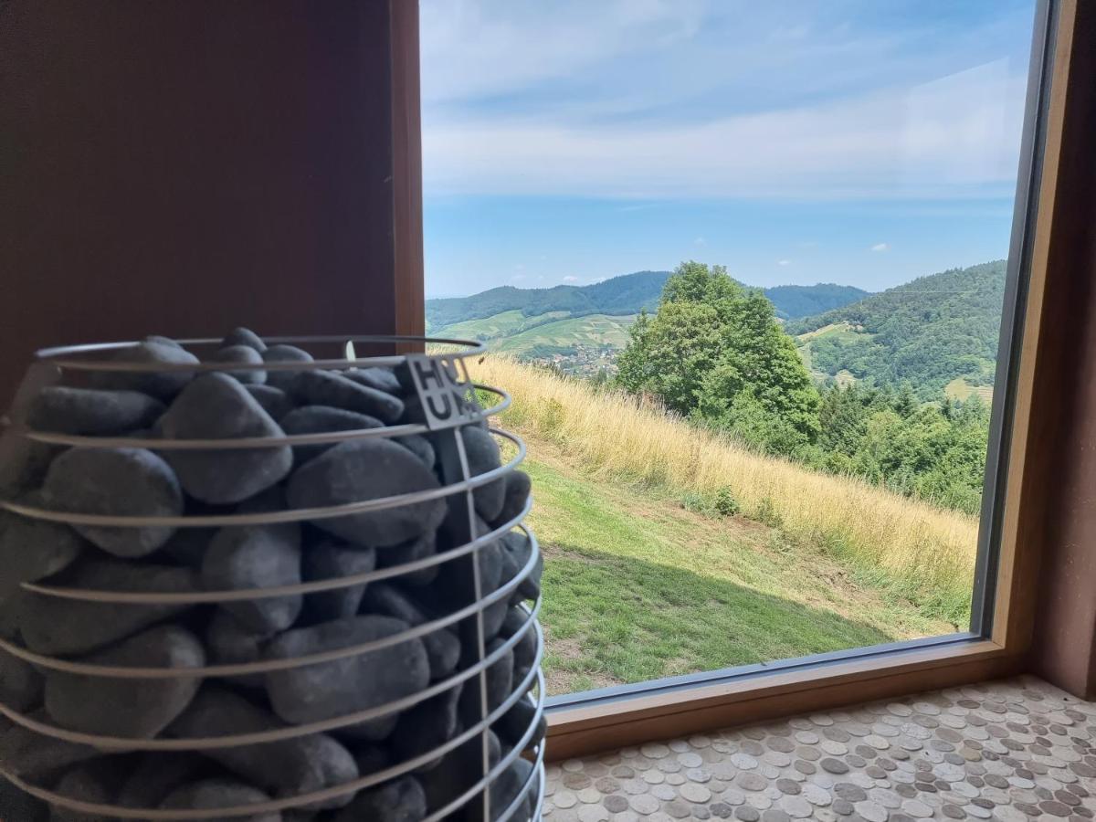 Haus Am Berg Mit Wellnessbereich, Bar Und Panorama Villa Buhlertal Exterior photo